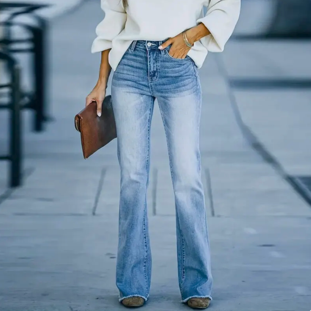 Out-Shine | Boho Chic Stretch Jeans