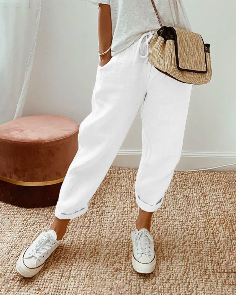Out-Shine | Cotton & Linen Pants