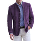 Out-Shine | Classic men's leather jacket with button closure