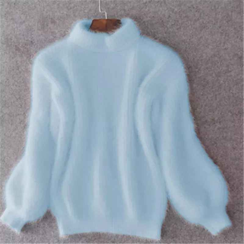 Out-Shine | vintage angora - styled wool sweater