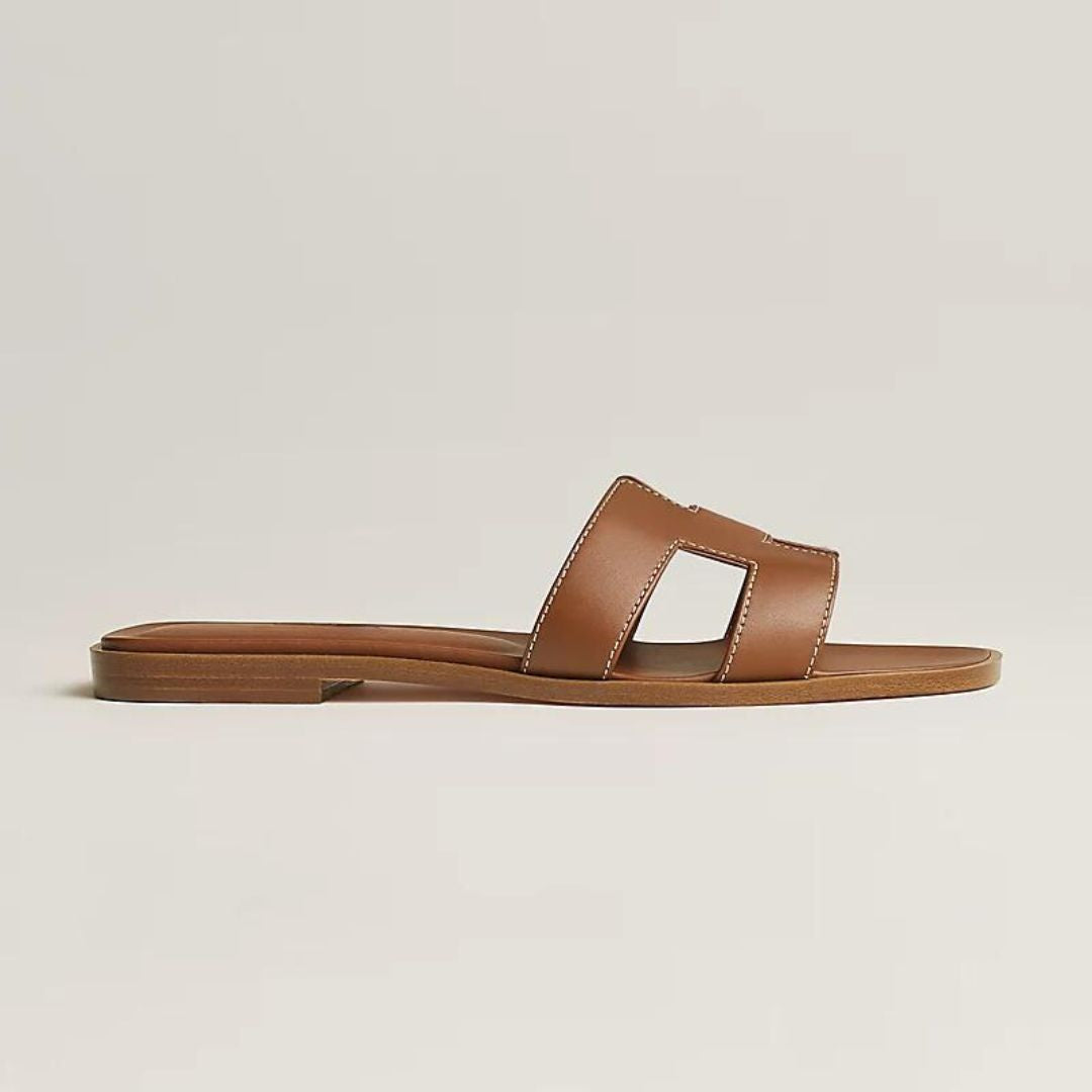 Out-Shine | Black luxury sandals with ergonomic grip