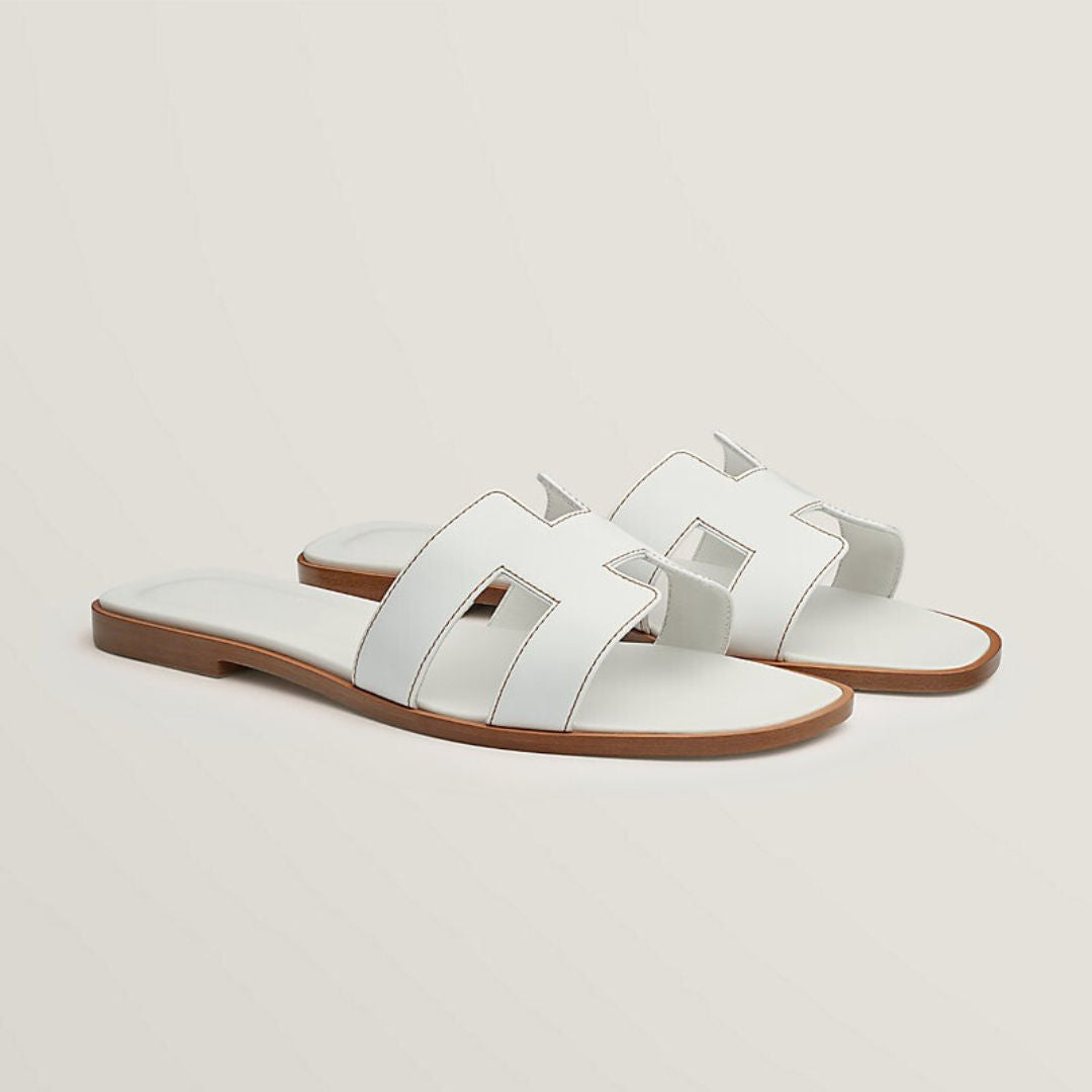 Out-Shine | Black luxury sandals with ergonomic grip