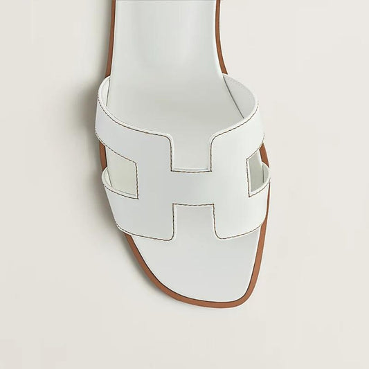 Out-Shine | Black luxury sandals with ergonomic grip