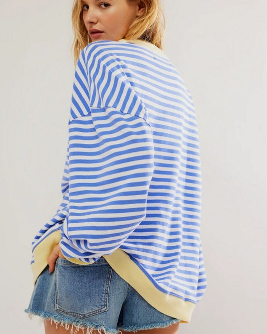 Out-Shine | Oversized Striped Sweater