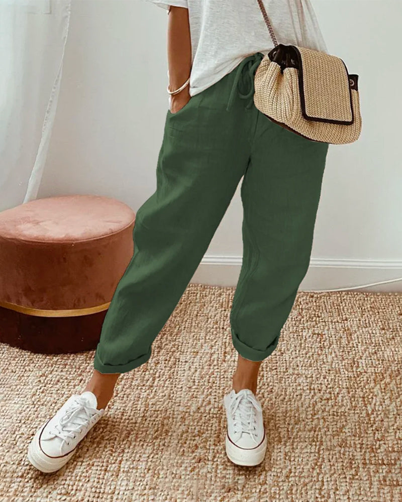 Out-Shine | and elegant linen pants