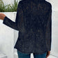 Out-Shine | Black blazer with lace