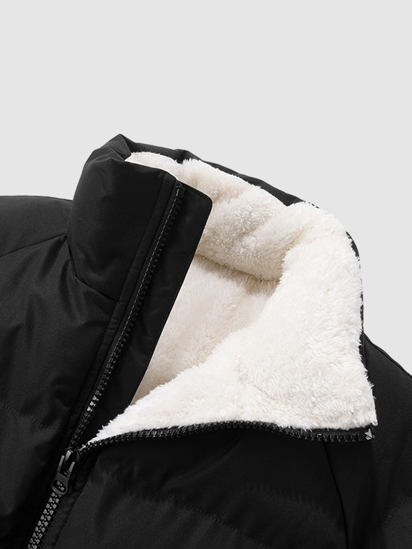 Out-Shine | Thermal Puffer Coat with Plush Lining