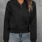 Out-Shine | Black summer bomber Gesine