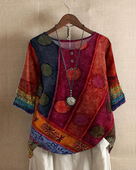 Out-Shine | Casual Short - Sleeve Top