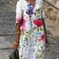 Out-Shine | Charming dress with floral pattern