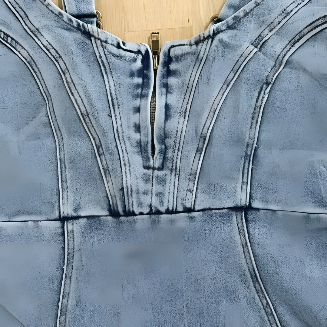 Out-Shine | Women's Stylish Bodycon Dress Denim