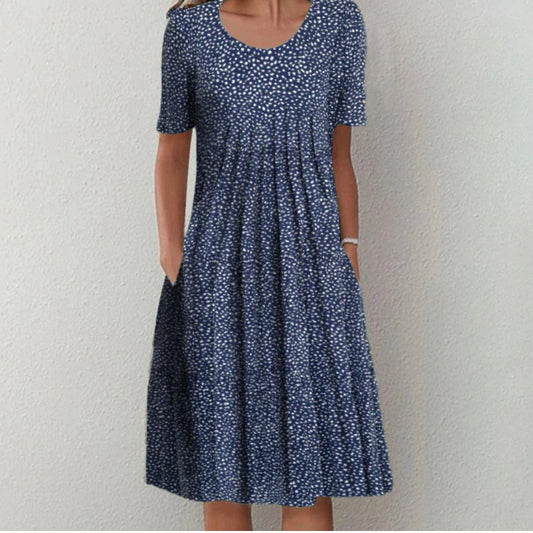 Out-Shine | Black cotton dress