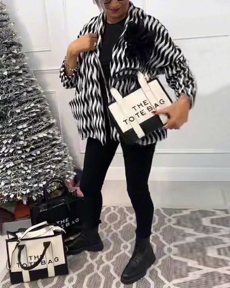 Out-Shine | Two Color Fashion Shopping Bag