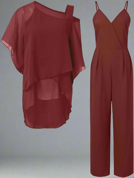 Out-Shine | Chiffon set for elegant evenings