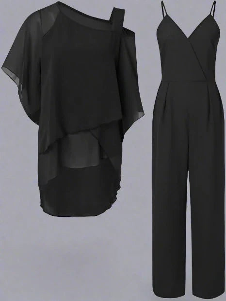 Out-Shine | Chiffon set for elegant evenings