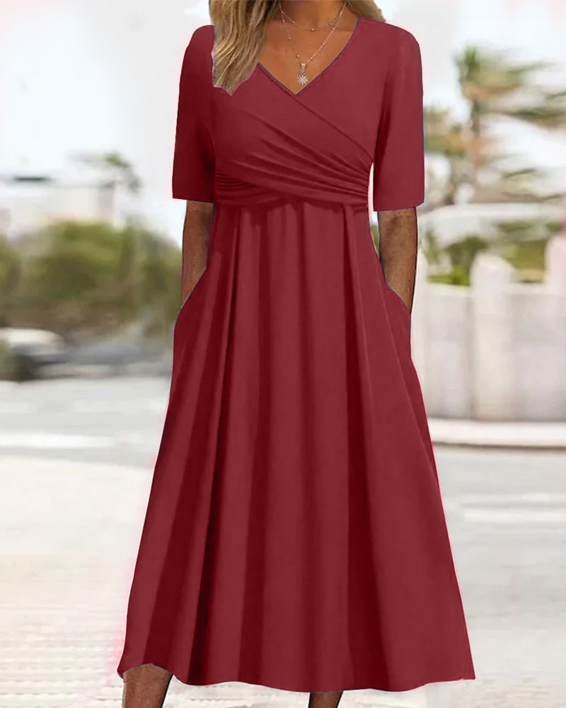 Out-Shine | Chic Tummy Covering Dress