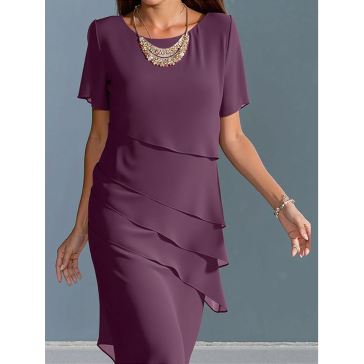 Out-Shine | Elegant Sleeve Dress