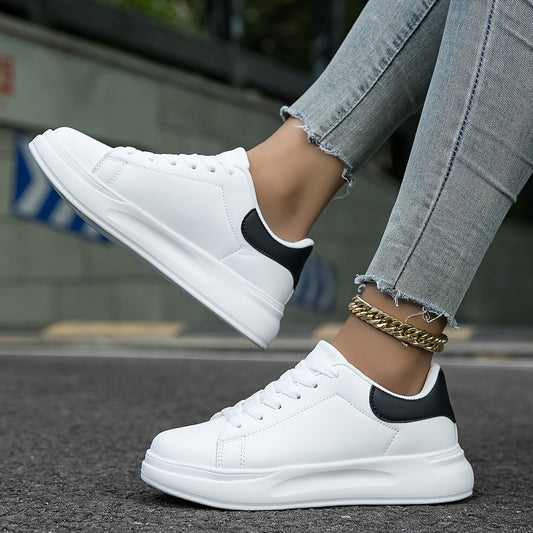 Out-Shine | Clean white leather for women, white