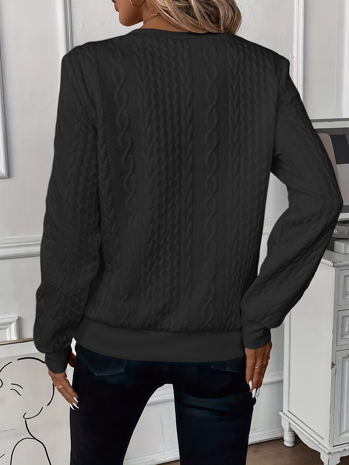 Out-Shine | Solid Colour Front Zipper Sweater