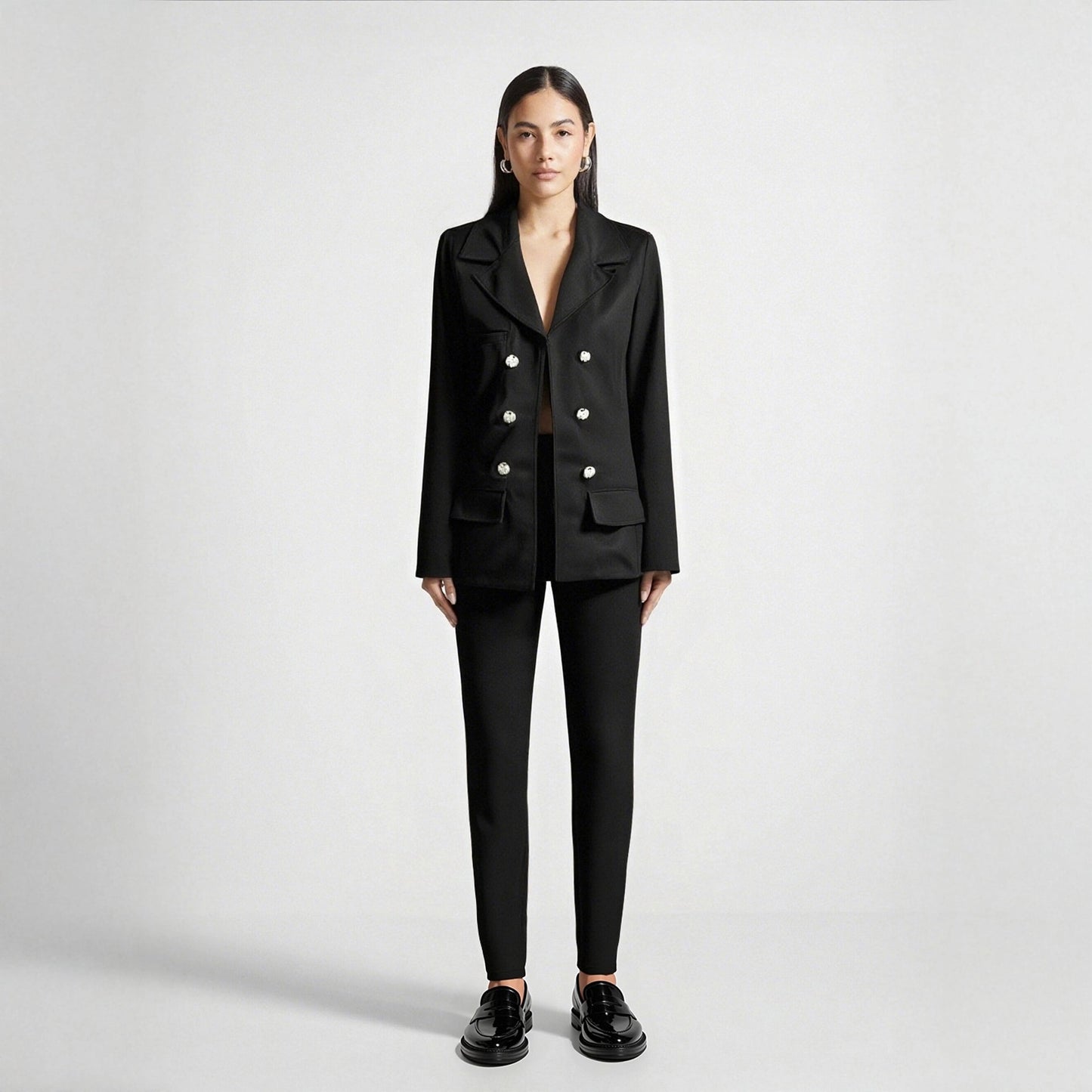 Out-Shine | Single-breasted suit trousers set
