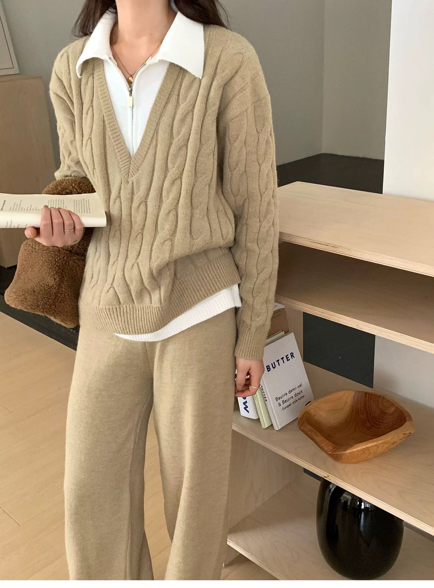 Out-Shine | Premium Woolen Coord Set Tracksuit