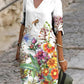 Out-Shine | Charming dress with floral pattern