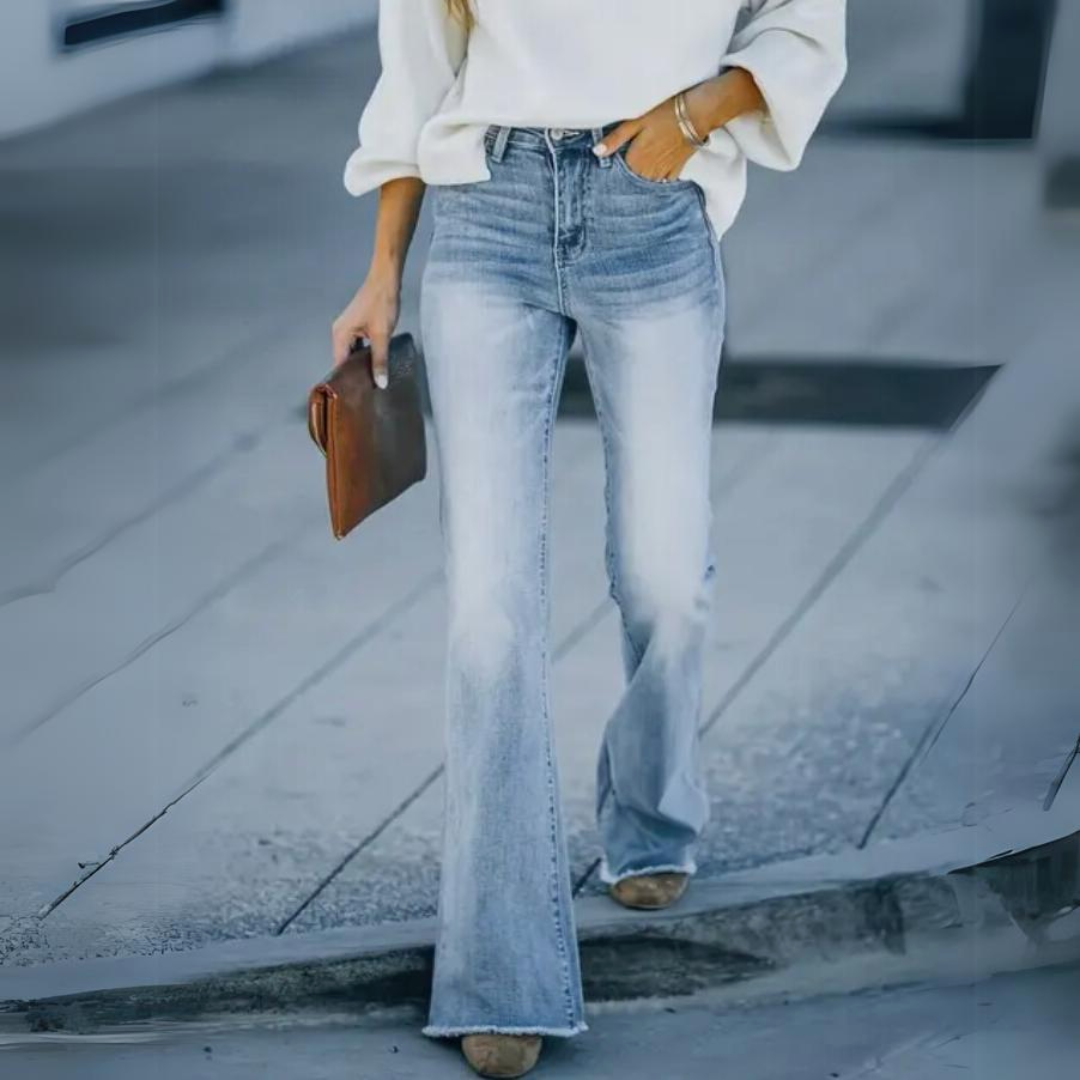Out-Shine | Boho Chic Stretch Jeans