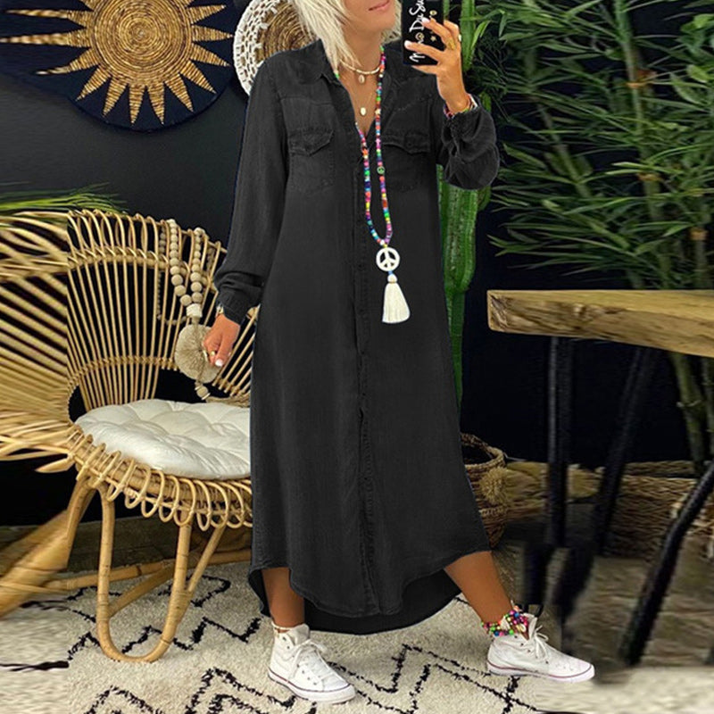 Out-Shine | Comfy Denim Dress