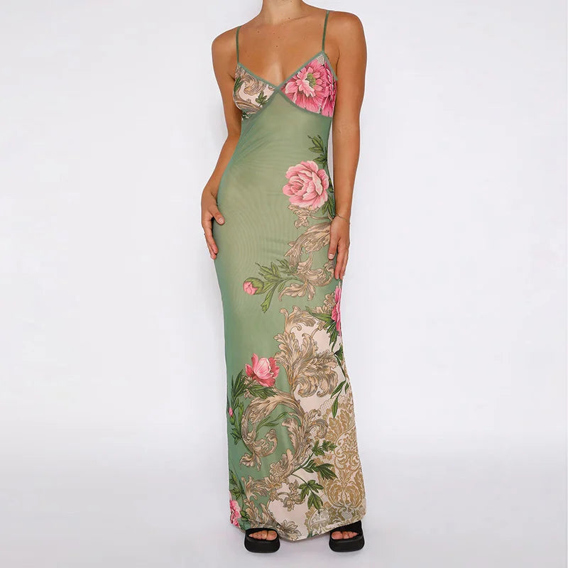 Deslumbra | Vestido ajustado floral