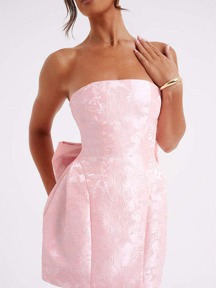 Deslumbra | Minivestido con lazo