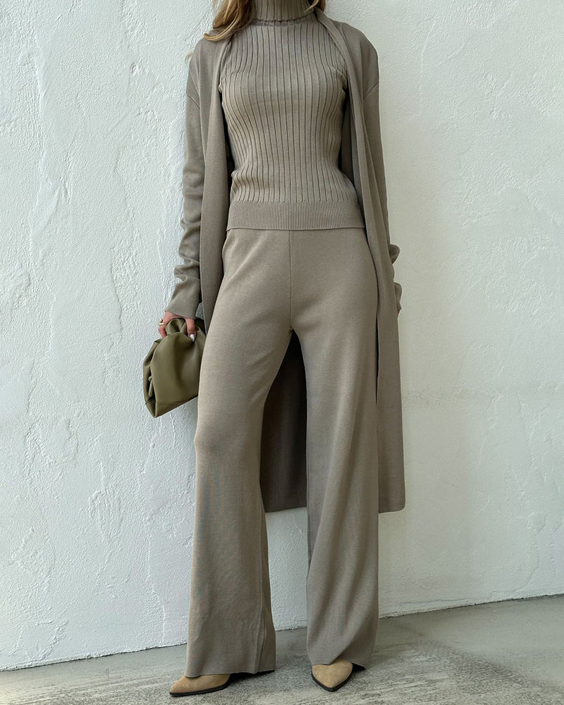 Out-Shine | Cashmere Fudus Set Beige - Clara