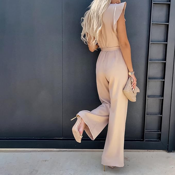 Out-Shine | Stylish Overall Set With Butterfly Sleeves