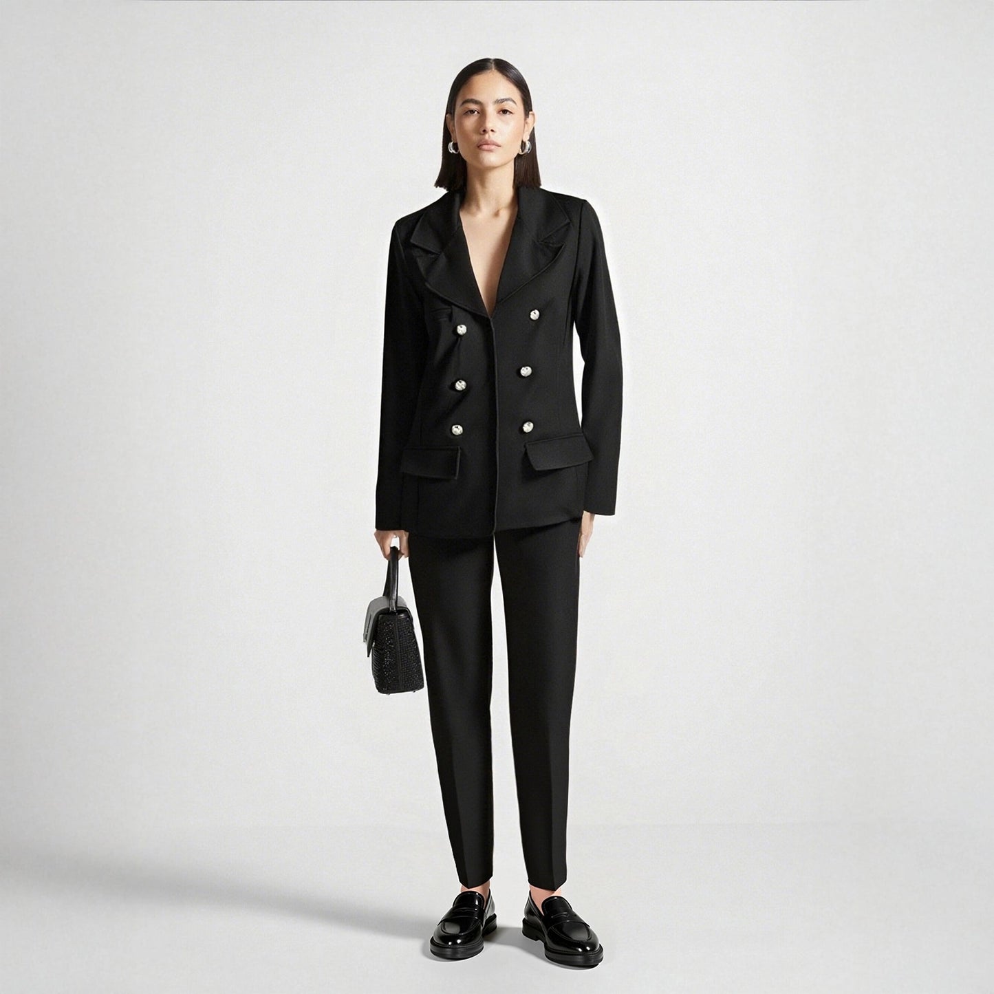 Out-Shine | Single-breasted suit trousers set