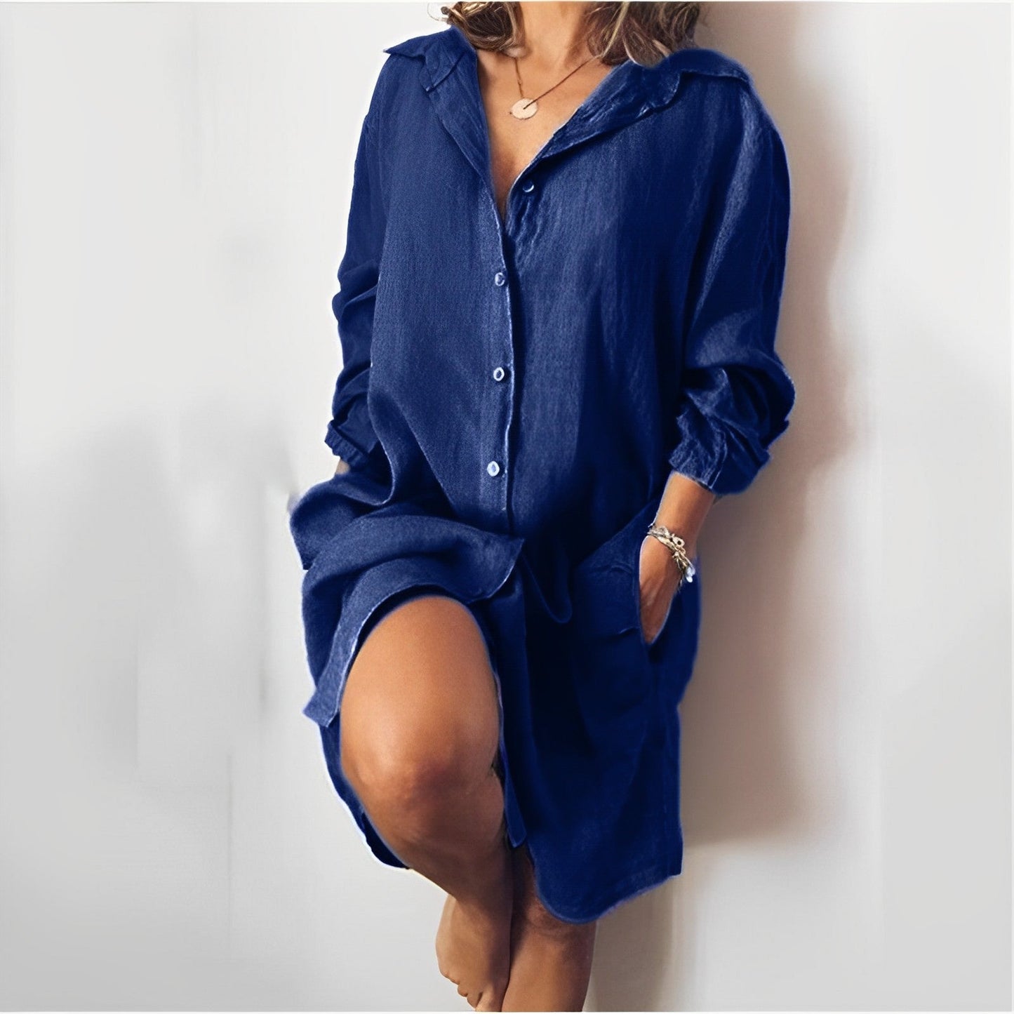 Out-Shine | Casual Linen Blouse
