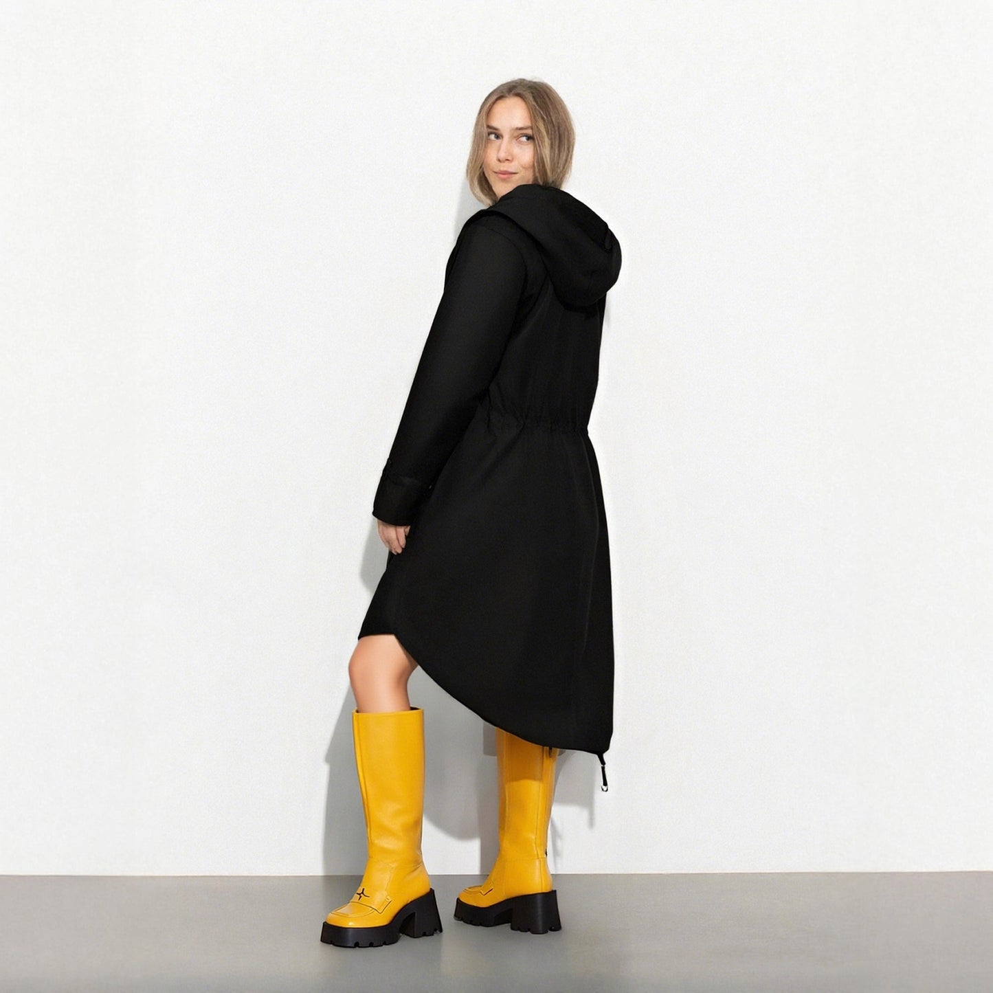 Out-Shine | Long Waterproof Rain Jacket for Women