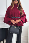 Out-Shine | Poncho Cape With Belt