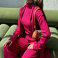 Out-Shine | Cashmere Fudus Set Beige - Clara