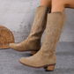Out-Shine | Classic suede cowboy boots ladies