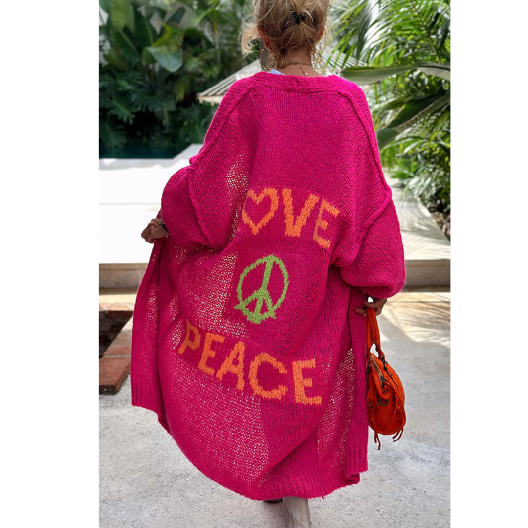 Out-Shine | Peace Cardigan Ibiza