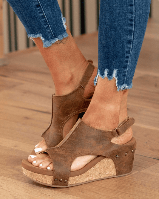 Out-Shine | Adjustable Comfortable Orthopedic Leather Sandals
