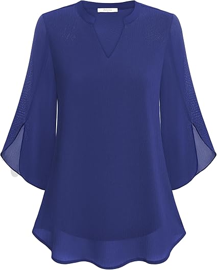 Out-Shine | Elegant Chiffon Blouse