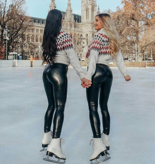 Brilla con luz propia | Pantalones de yoga de corte alto para un estilo y comodidad