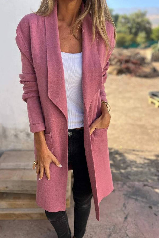 Out-Shine | Mid-Length Cardigan Jacket