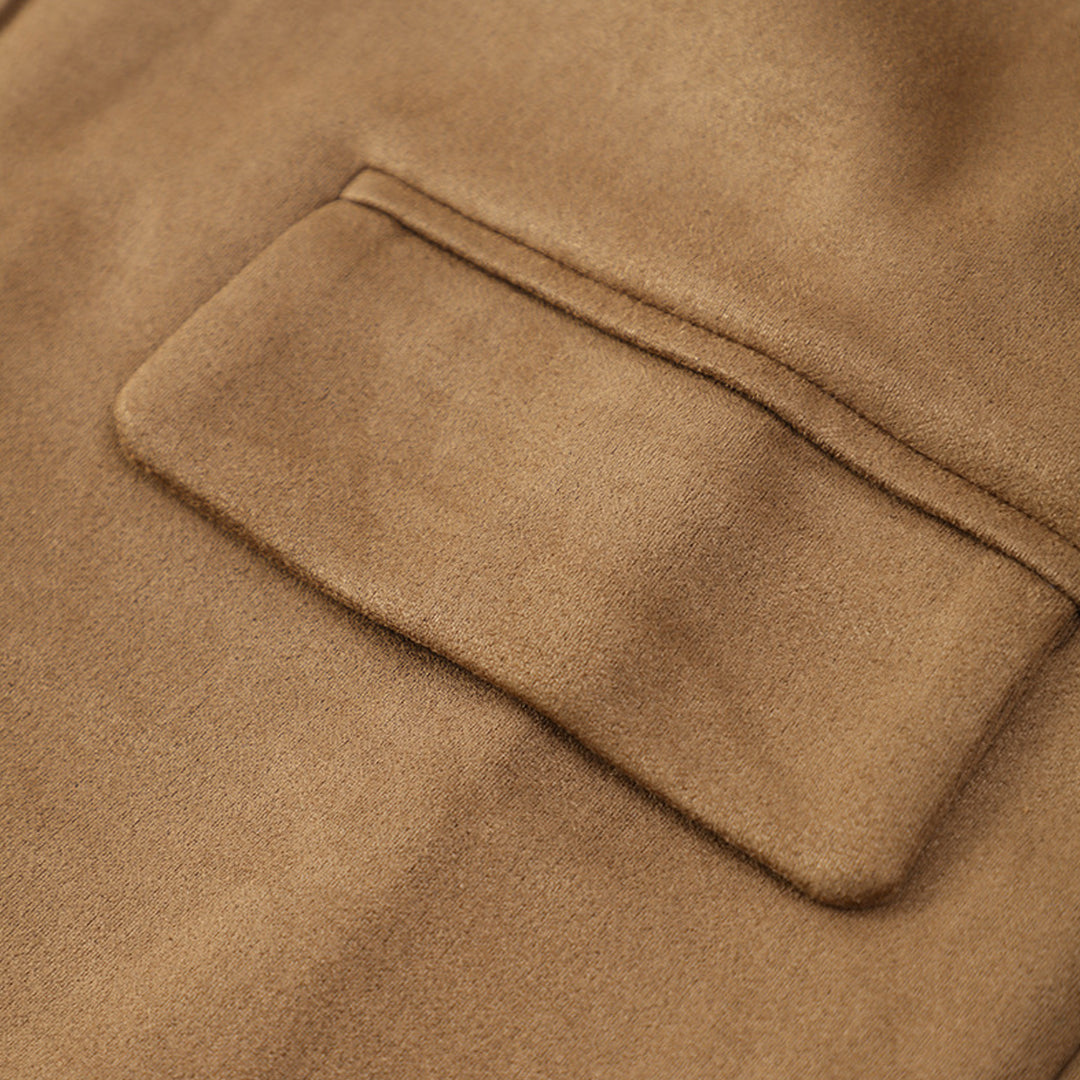 Out-Shine | Suede Blazer for Women