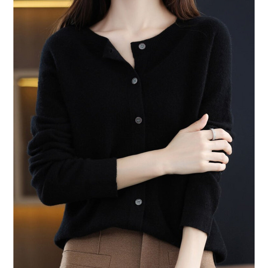 Out-Shine | Ladies Roundneck Cardigan Sweater