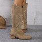 Out-Shine | Classic suede cowboy boots ladies