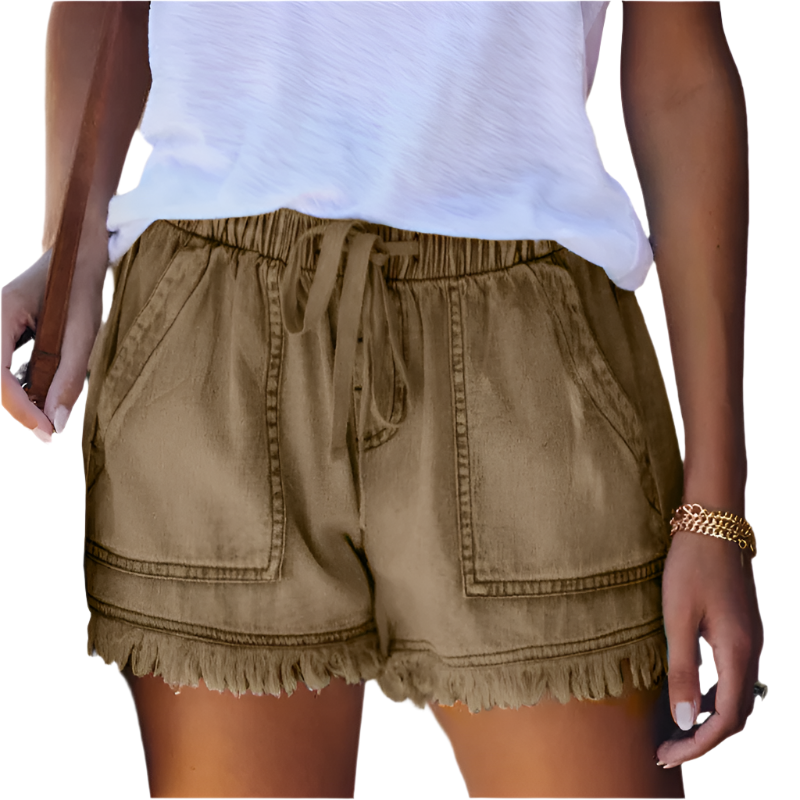 Brilla con luz propia | Shorts vaqueros de talle alto