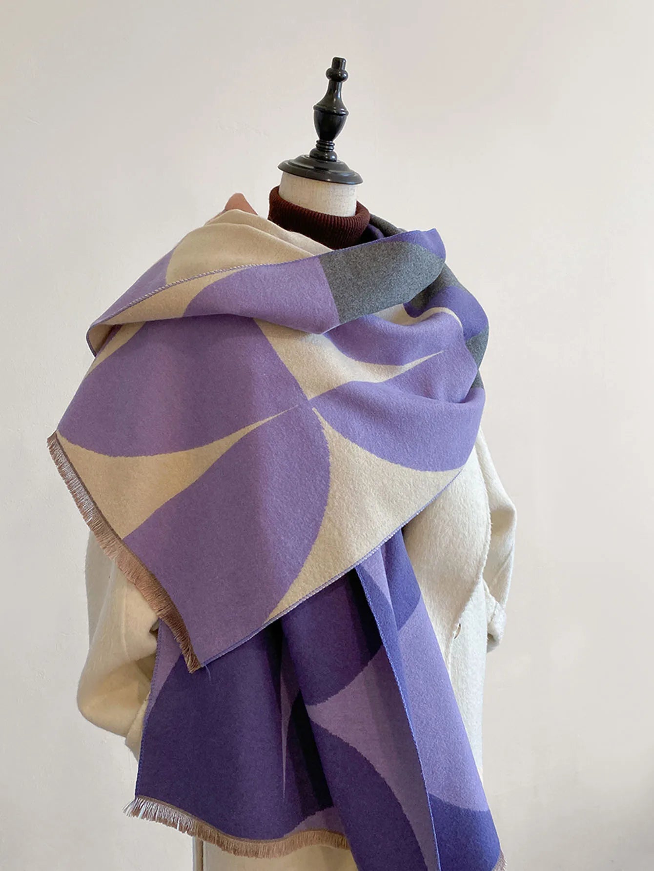 Out-Shine | Reversible Cashmere Scarf For Women