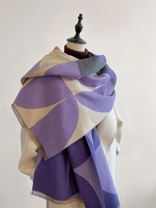 Out-Shine | Reversible Cashmere Scarf For Women