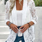 Out-Shine | Black blazer with lace